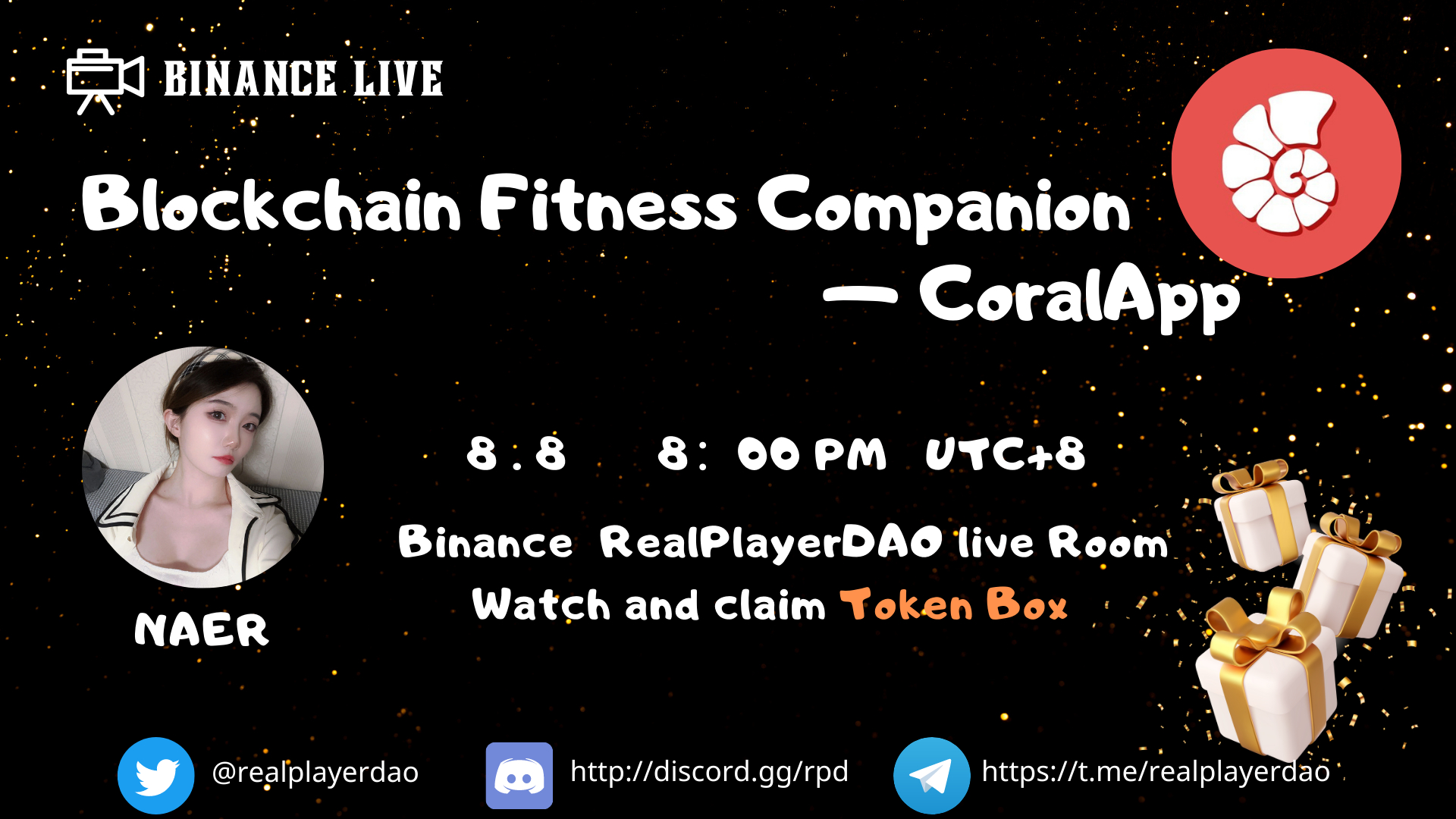 Blockchain Fitness Companion — CoralApp