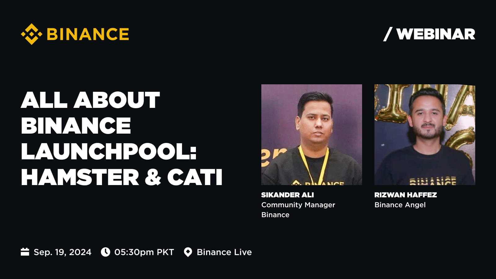 All About Binance Launchpool: HAMSTER & CATI!