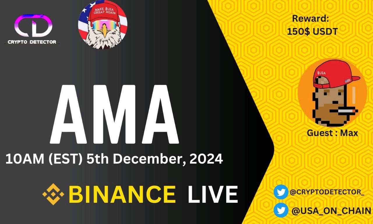 Crypto Detector  will be holding AMA with American coin