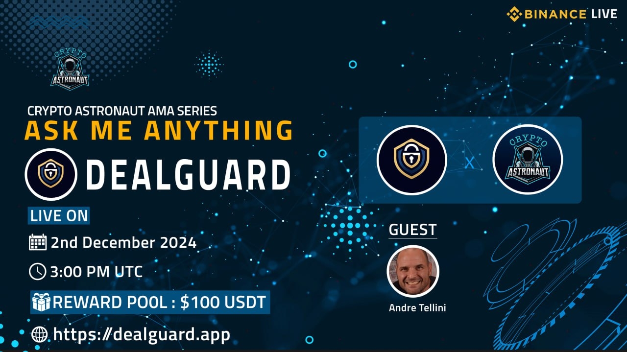 Crypto Astronaut Host AMA With DEALGUARD