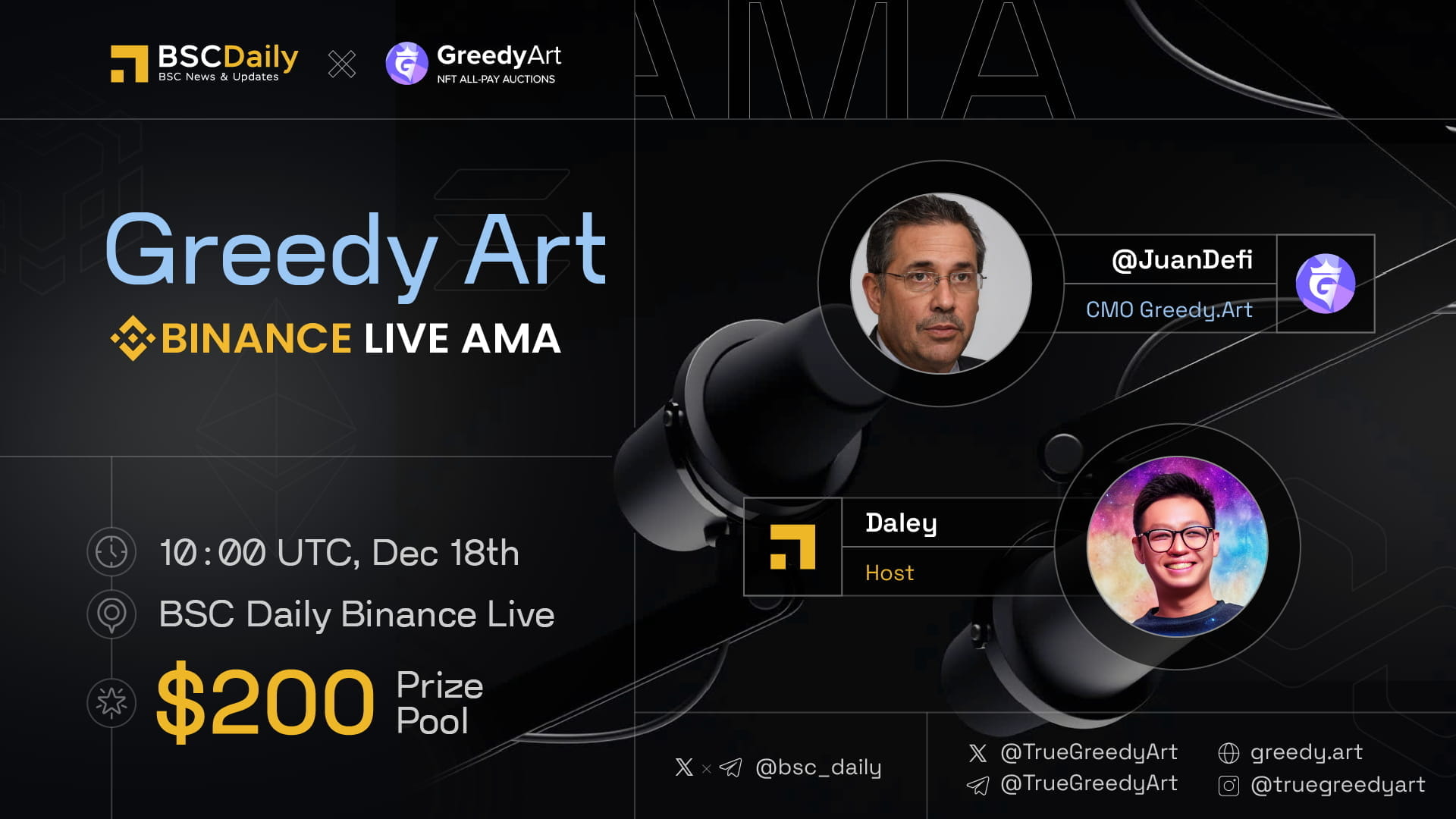 Greedy Art BSC AMA Recap