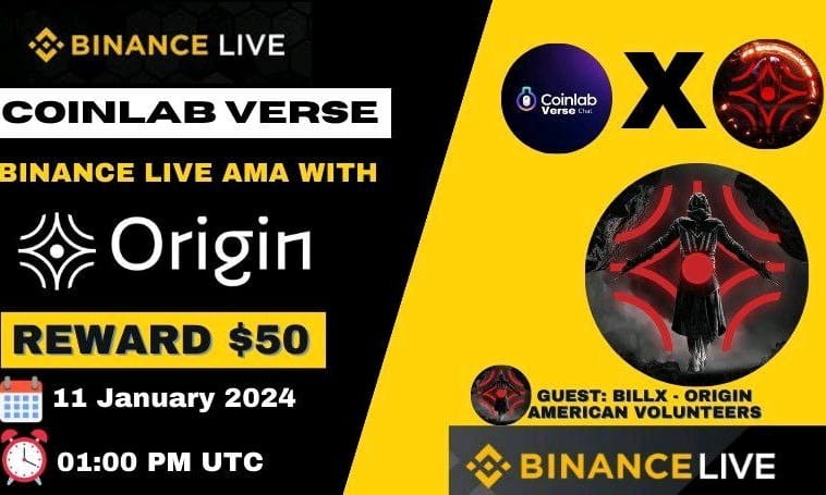 COINLAB VERSE AMA WITH #ORIGIN