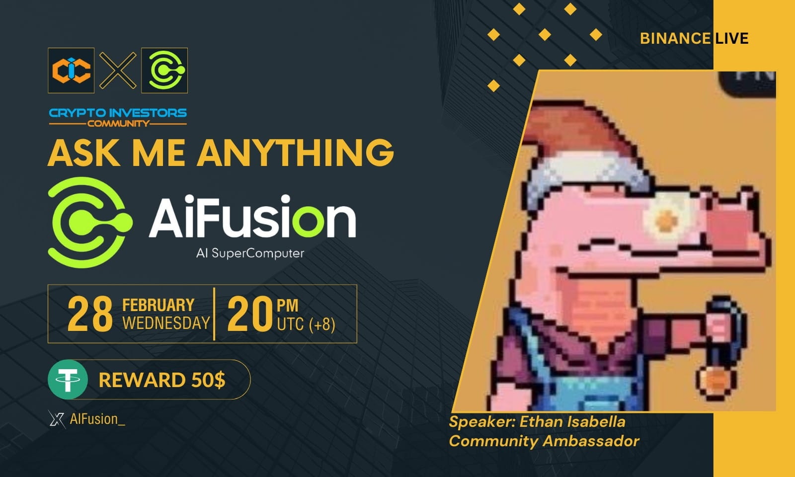 AMA [AiFusion × C. I. Community ]