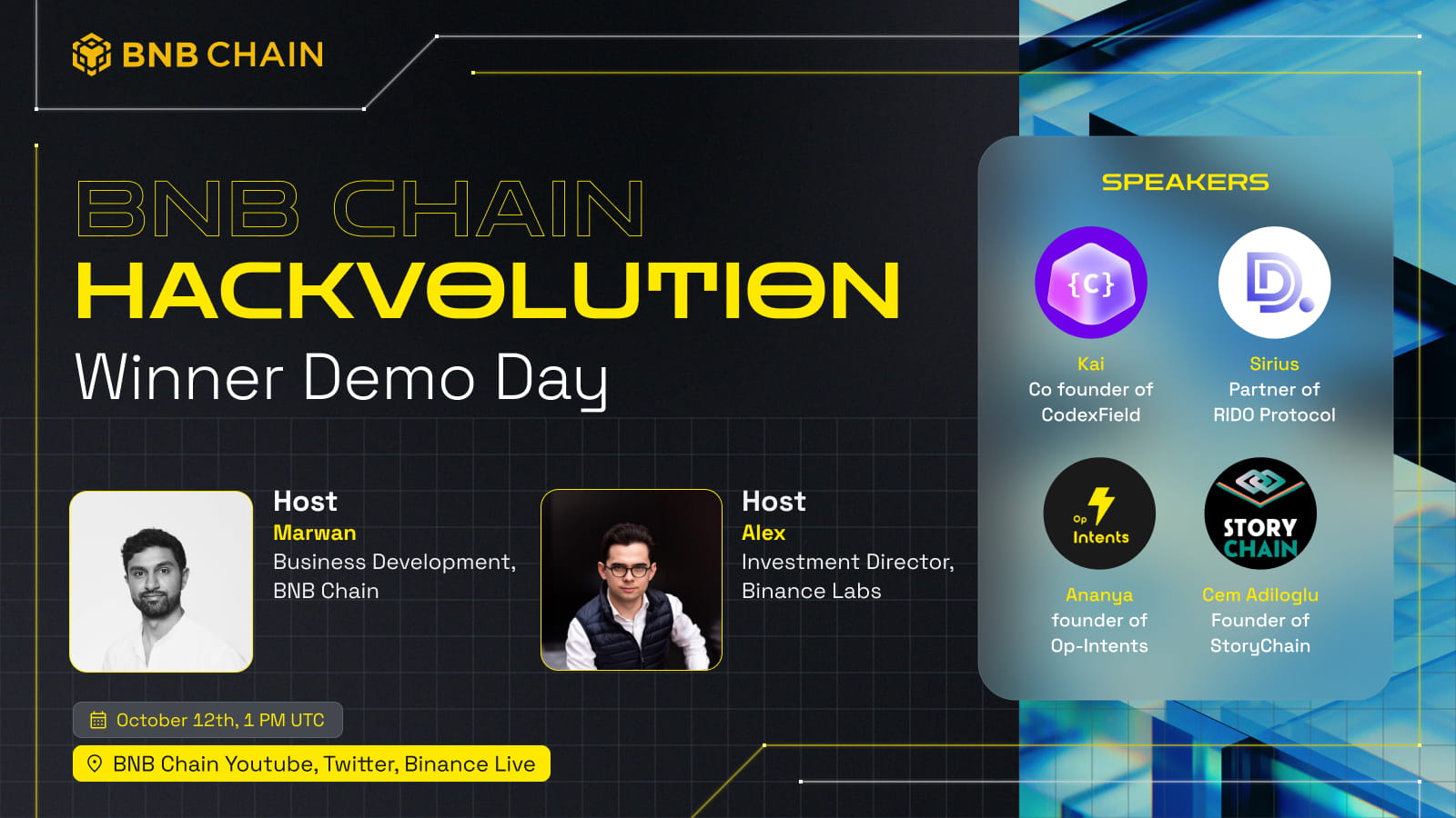 BNB Chain Hackvolution Demo Day 