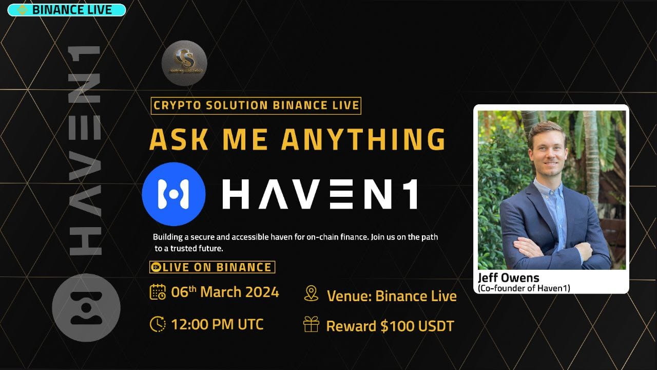 Crypto Solution AMA With Haven1