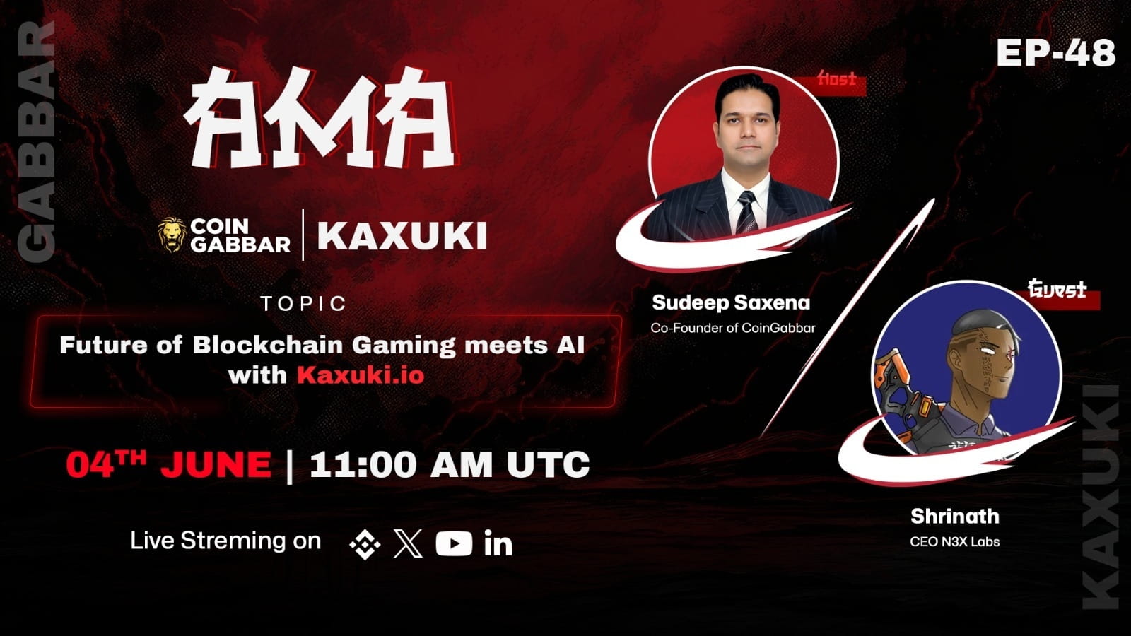  Future of Blockchain Gaming meeting  with AI Kaxuki.io