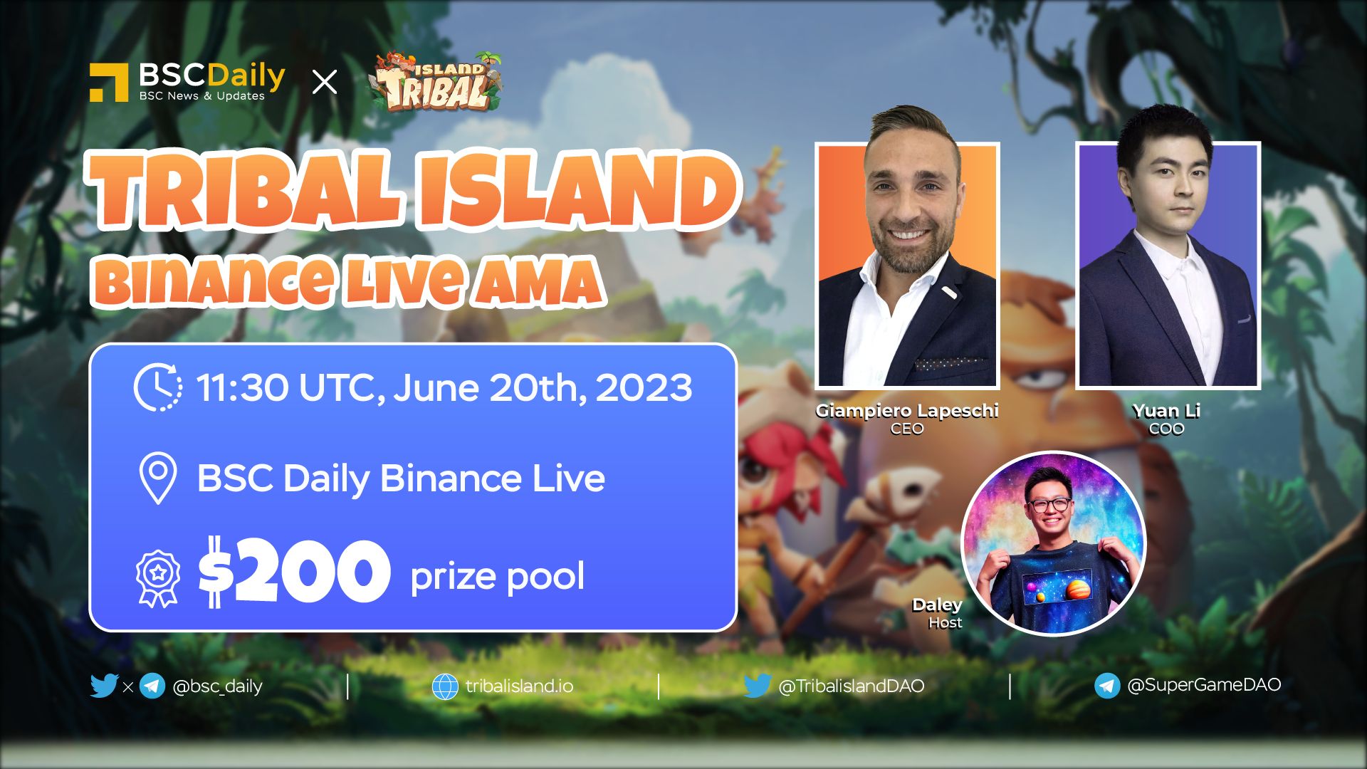 Tribal Island BSC AMA Recap