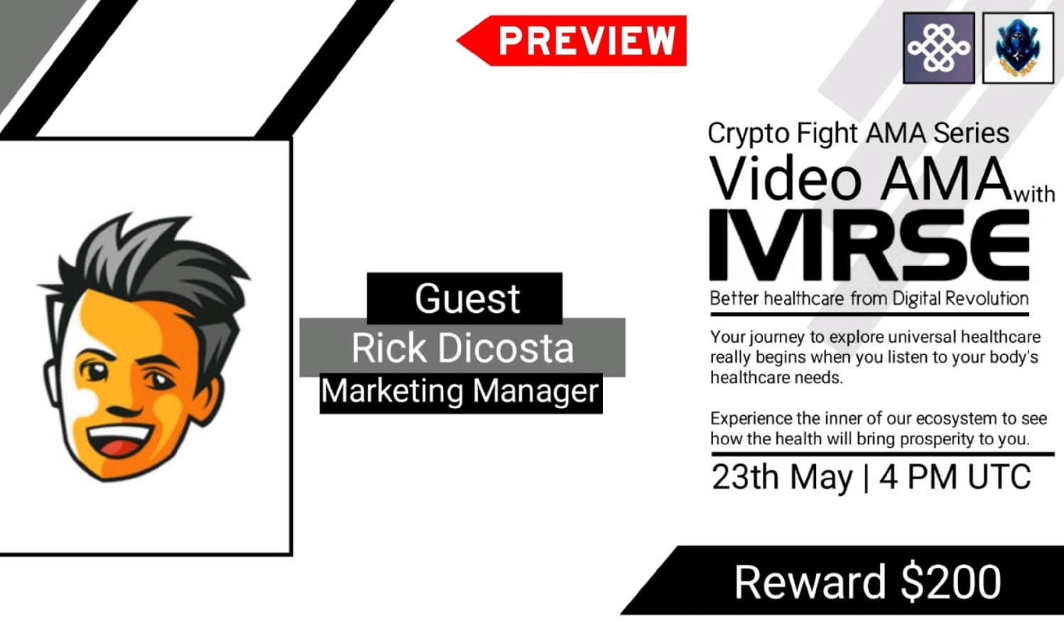 AMA - Ivirse x Crypto Fight | $200 USDT Rewards 