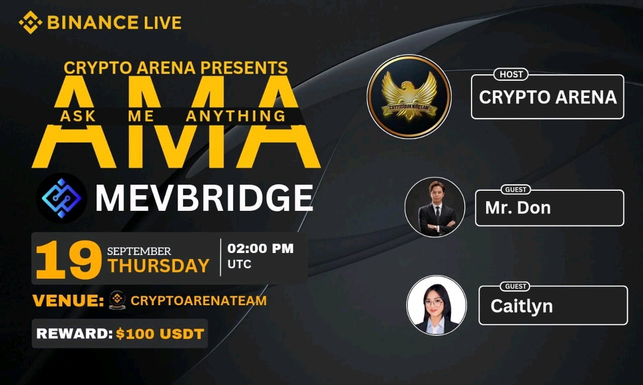 MEVBridge AMA | $100 USDT Giveaway