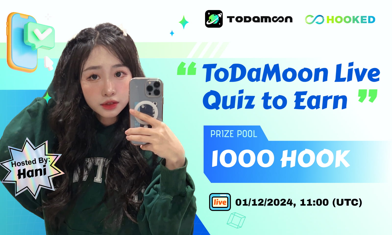 ToDaMoon Quiz-to-Earn Gameshow - 94th Livestreaming