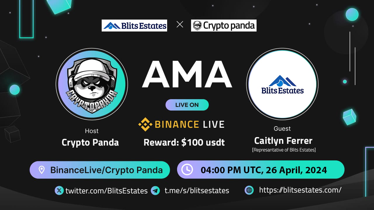 Crypto Panda presents AMA with Blits Estates