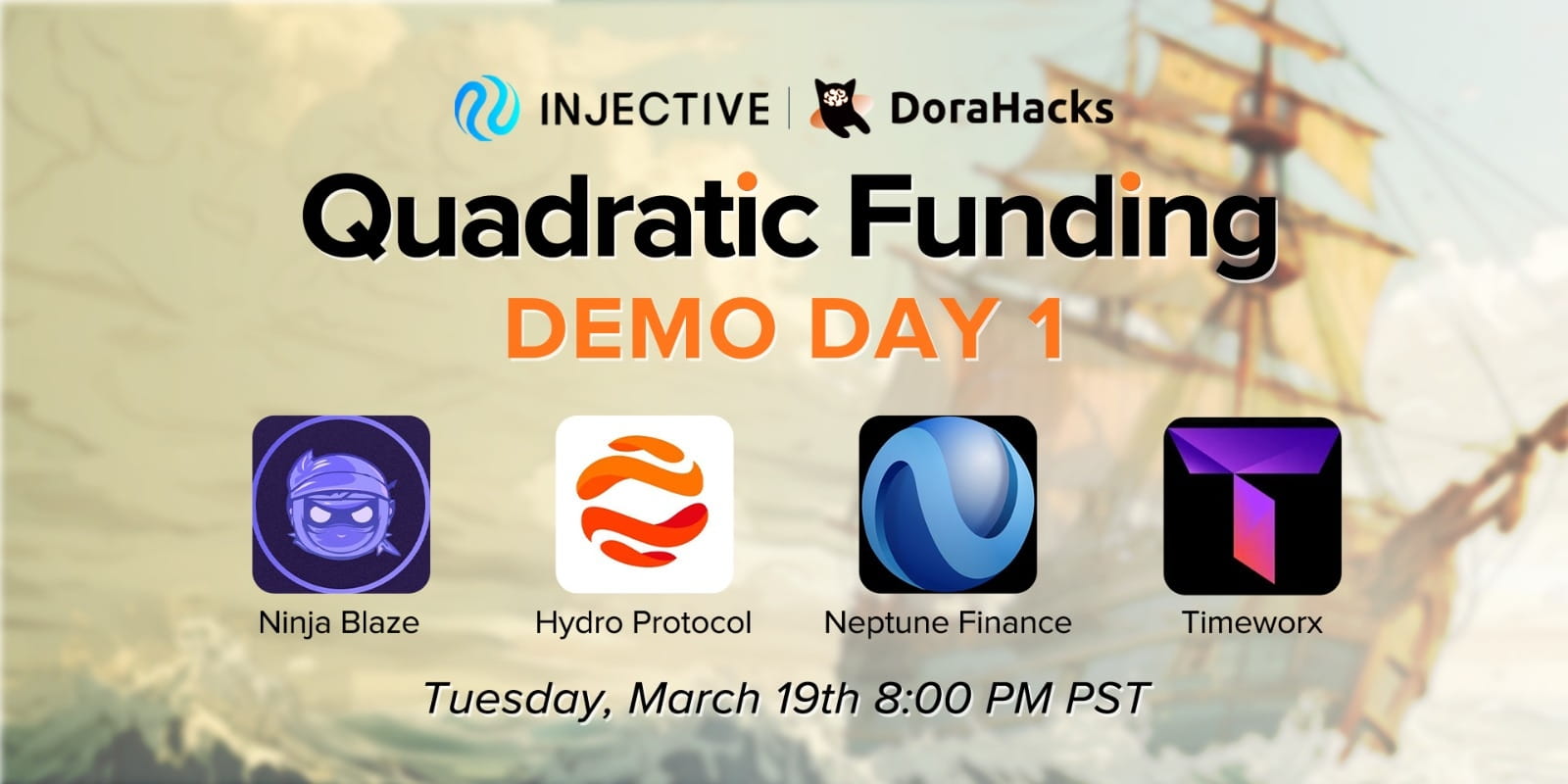 Injective Grant DAO Quadratic Funding Round1 Demo Day 1