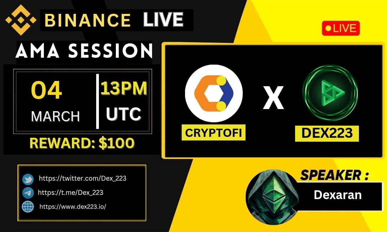 Cryptofi Live Binance Live