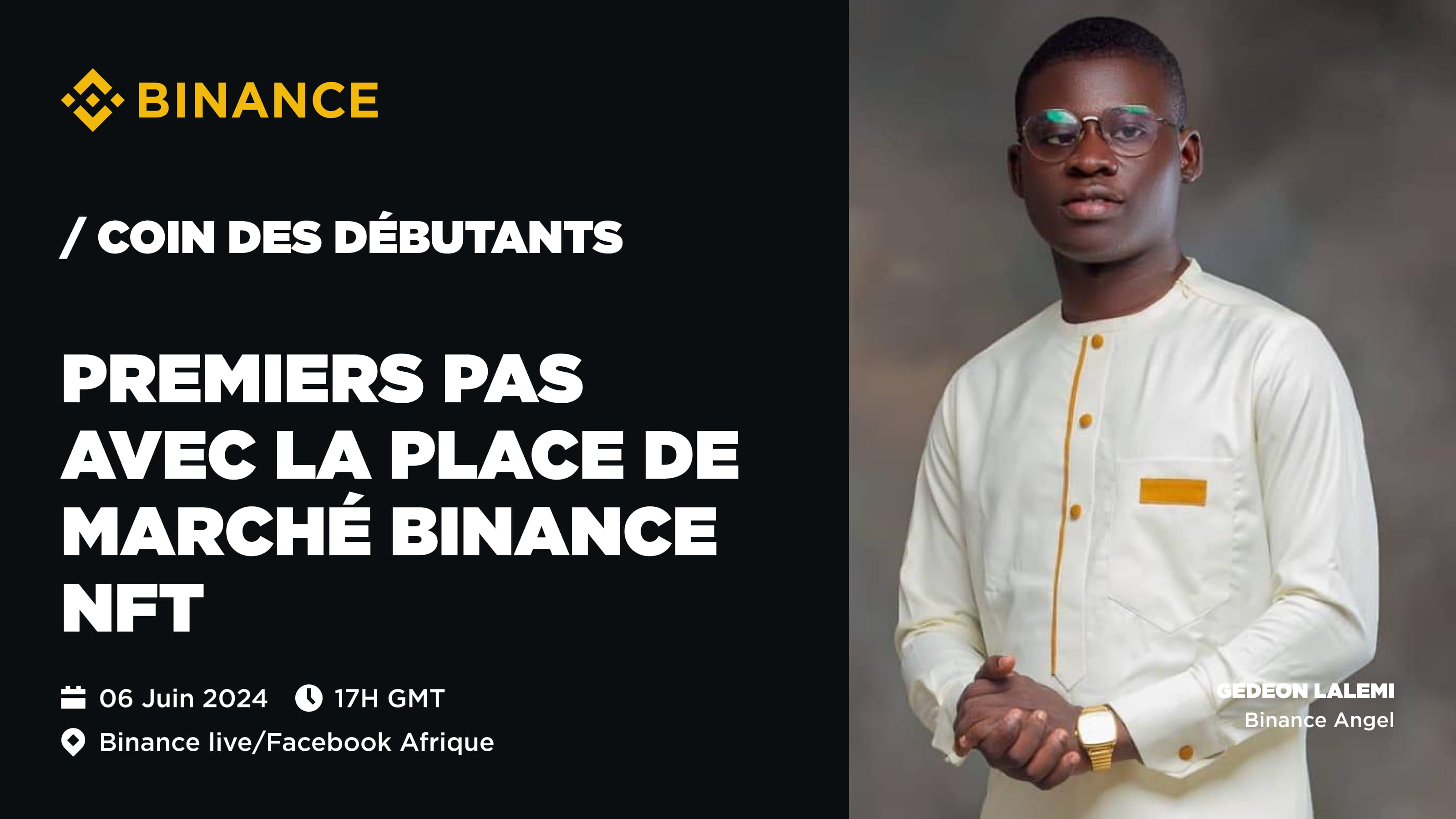 Premiers pas avec la place de marché Binance NFT