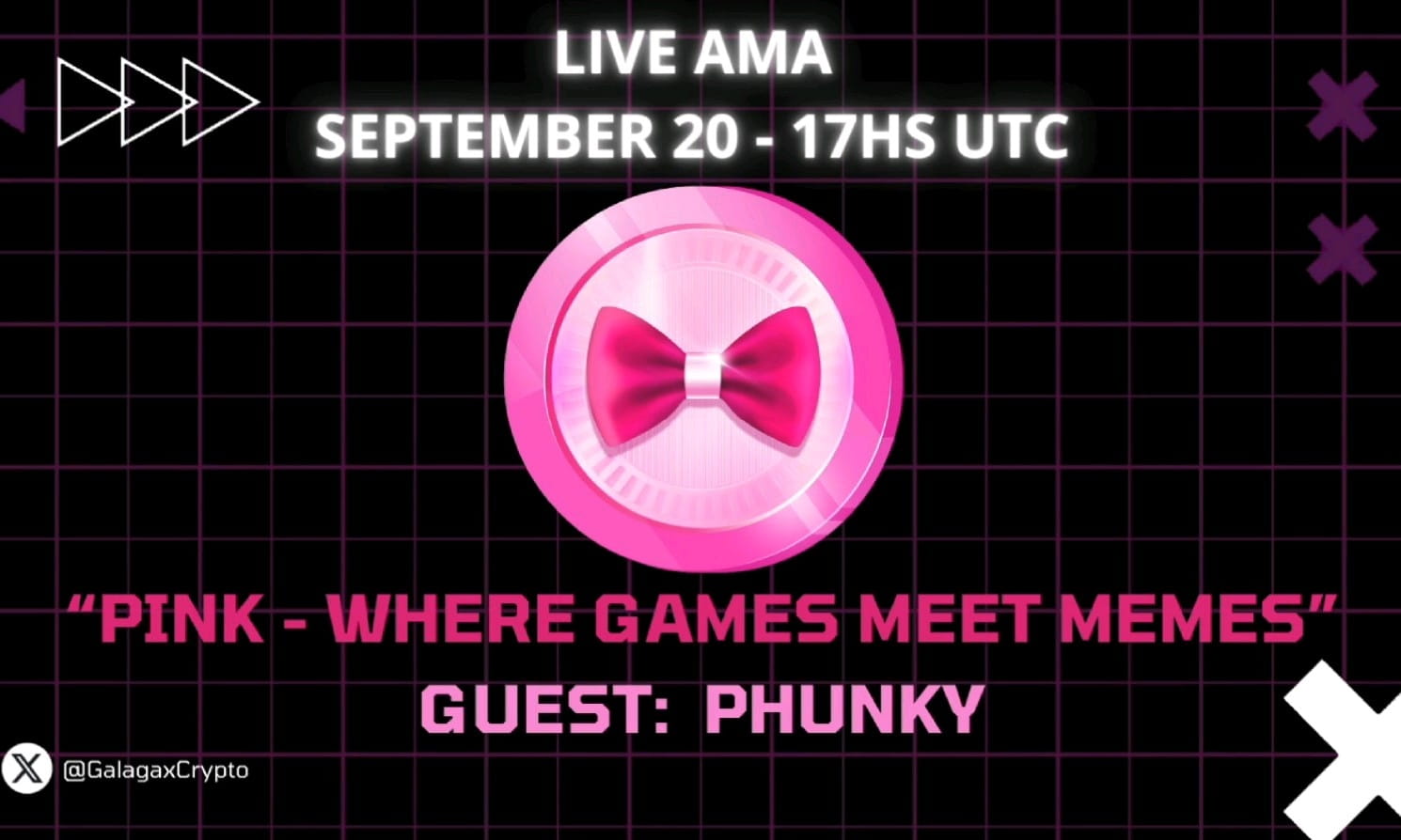 Live AMA - Pink - Where Games meet Memes