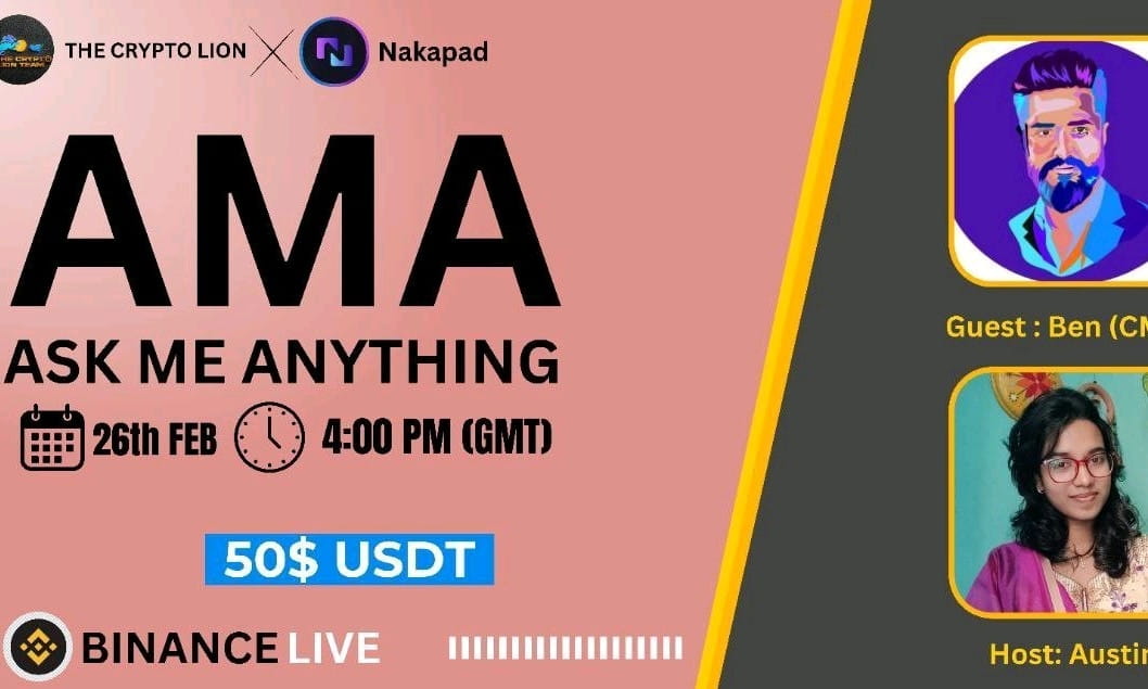 The Crypto Line AMA with Nakapad | 50$ Reward2024-2-26 4:00 PM GMT