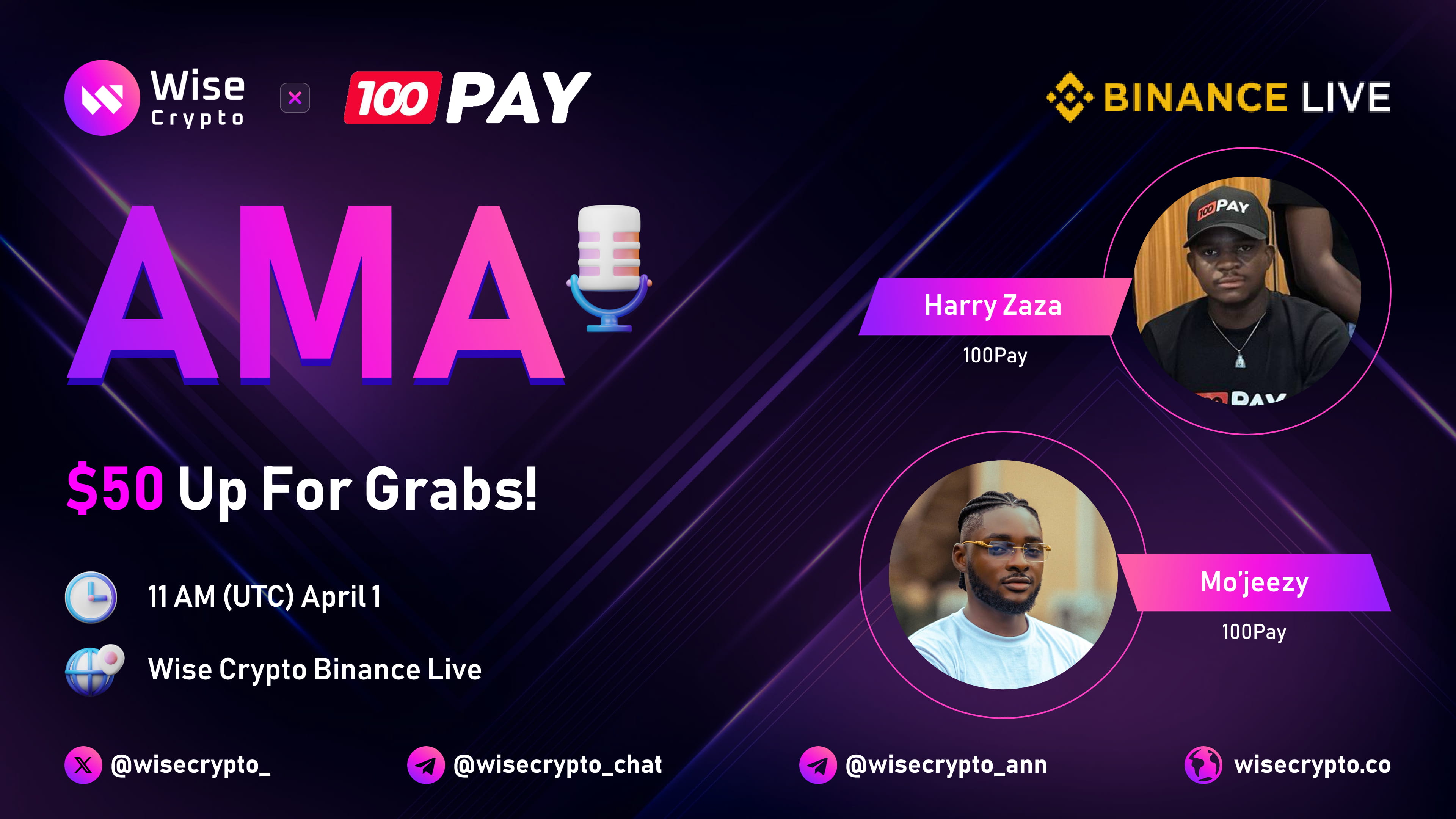 AMA with 100Pay