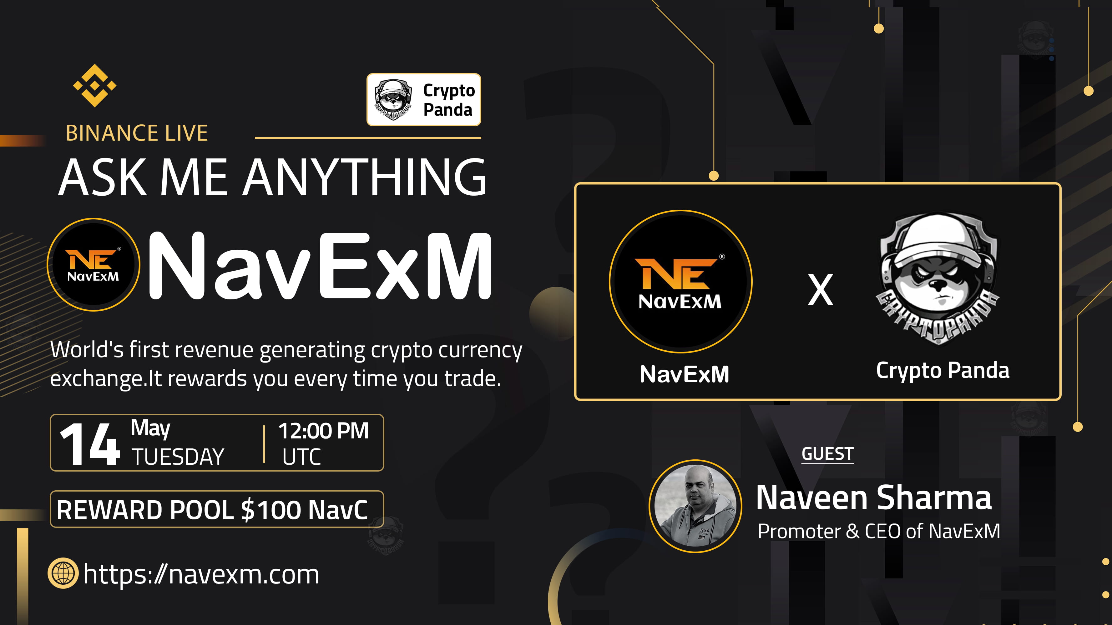 Crypto Panda presents AMA with NavExM