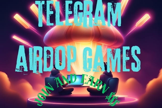 LETS PLAY TELEGRAM GAMES AND EARN AIRDROP