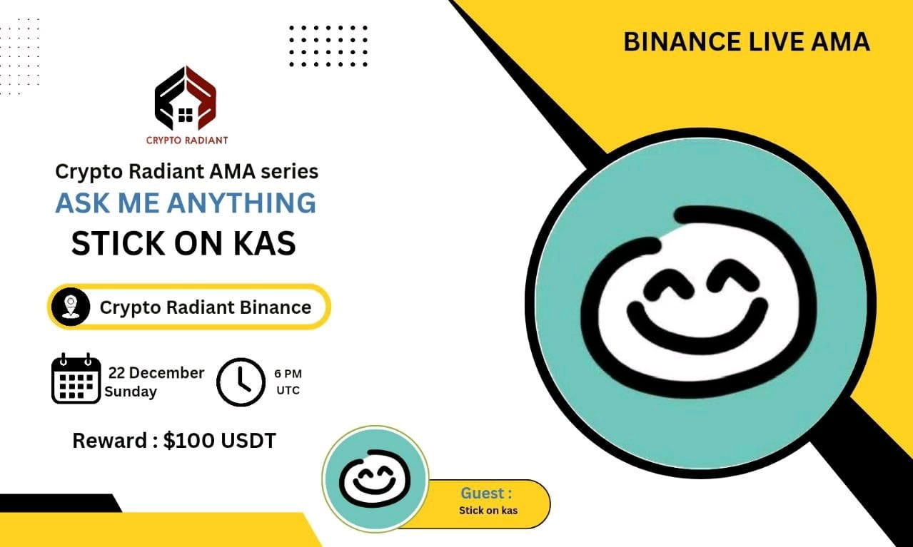 AMA - Crypto Radiant <> STICK on KASPA 