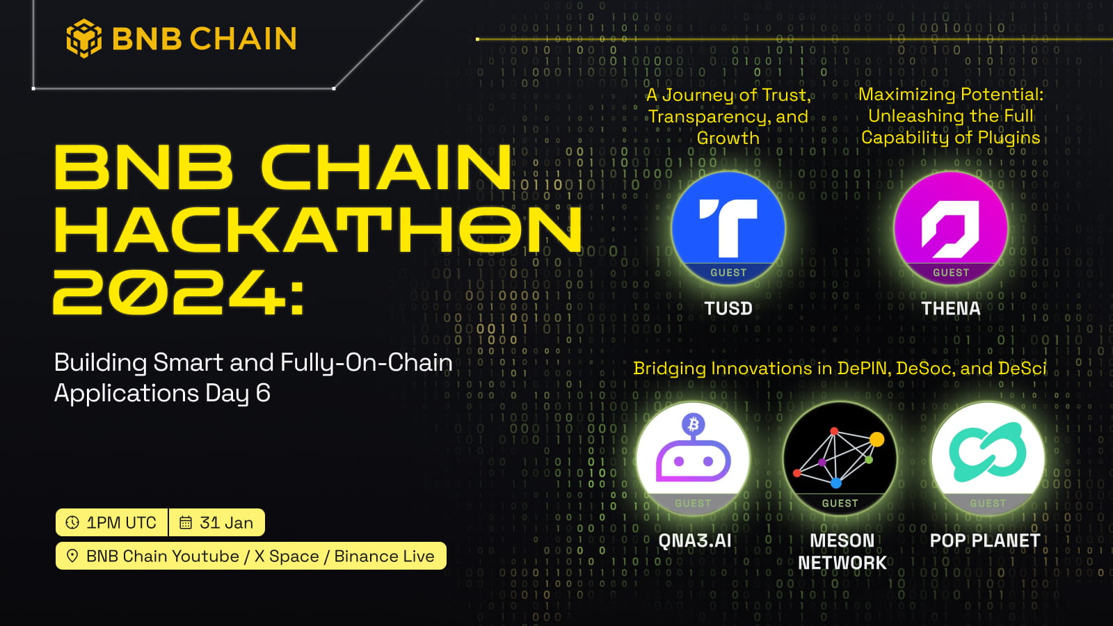 BNB Chain 2024 Q1 Hackathon Workshop Day 6
