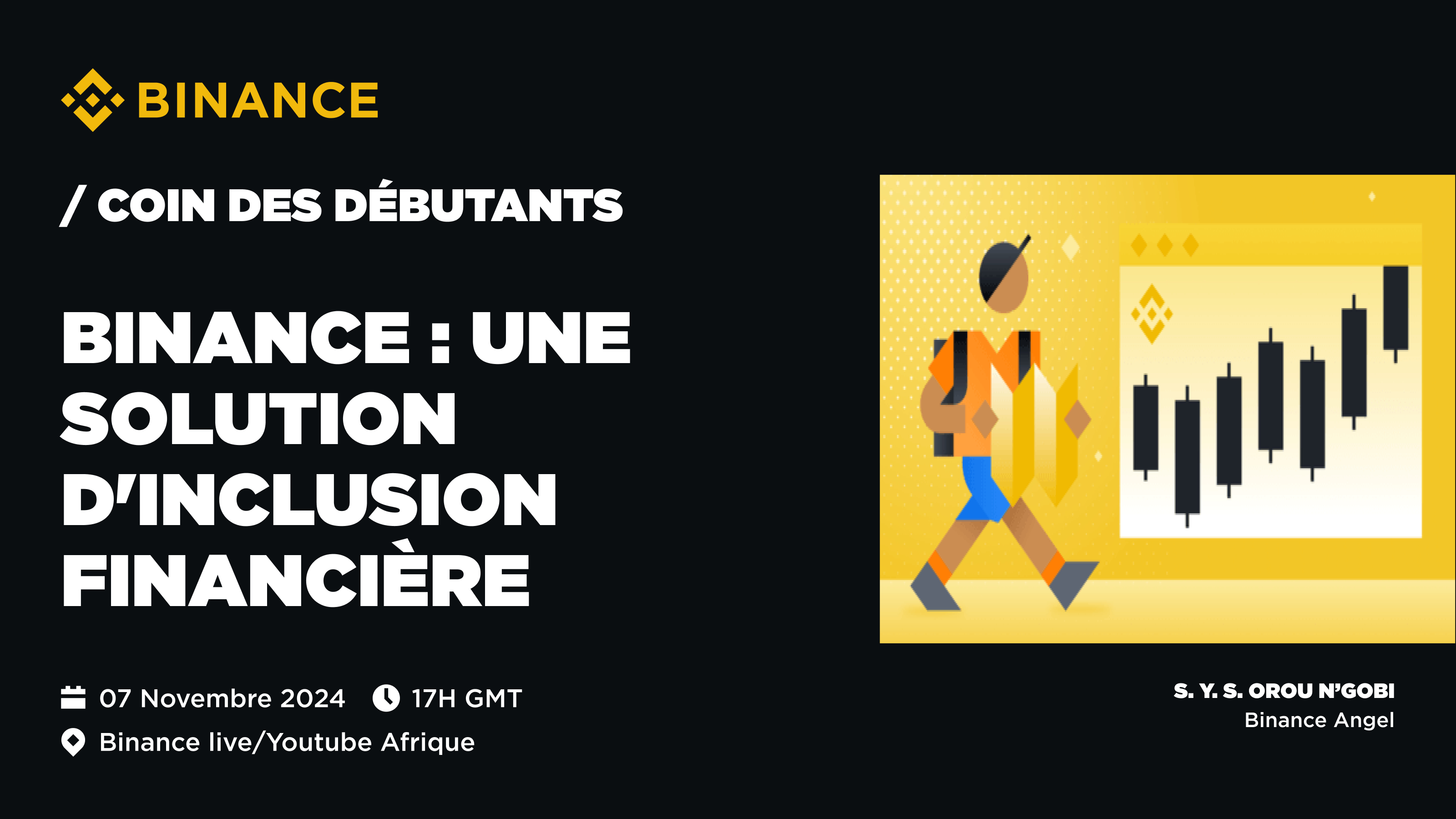 LCDD : Binance, une solution d'inclusion financière