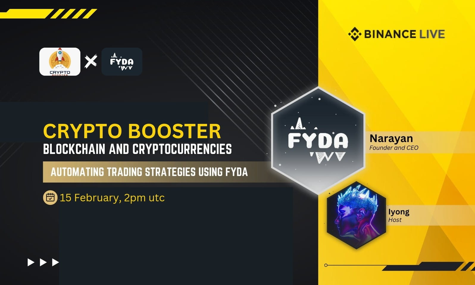 Crypto Booster Live AMA With FYDA