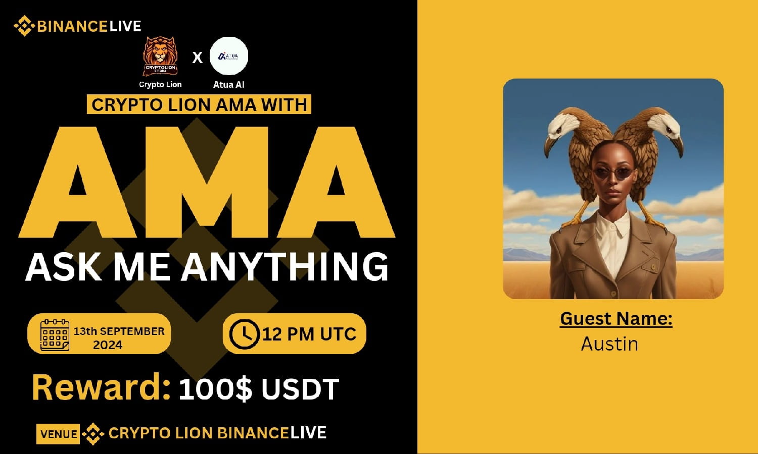 crypto lion AMA With Atua AI