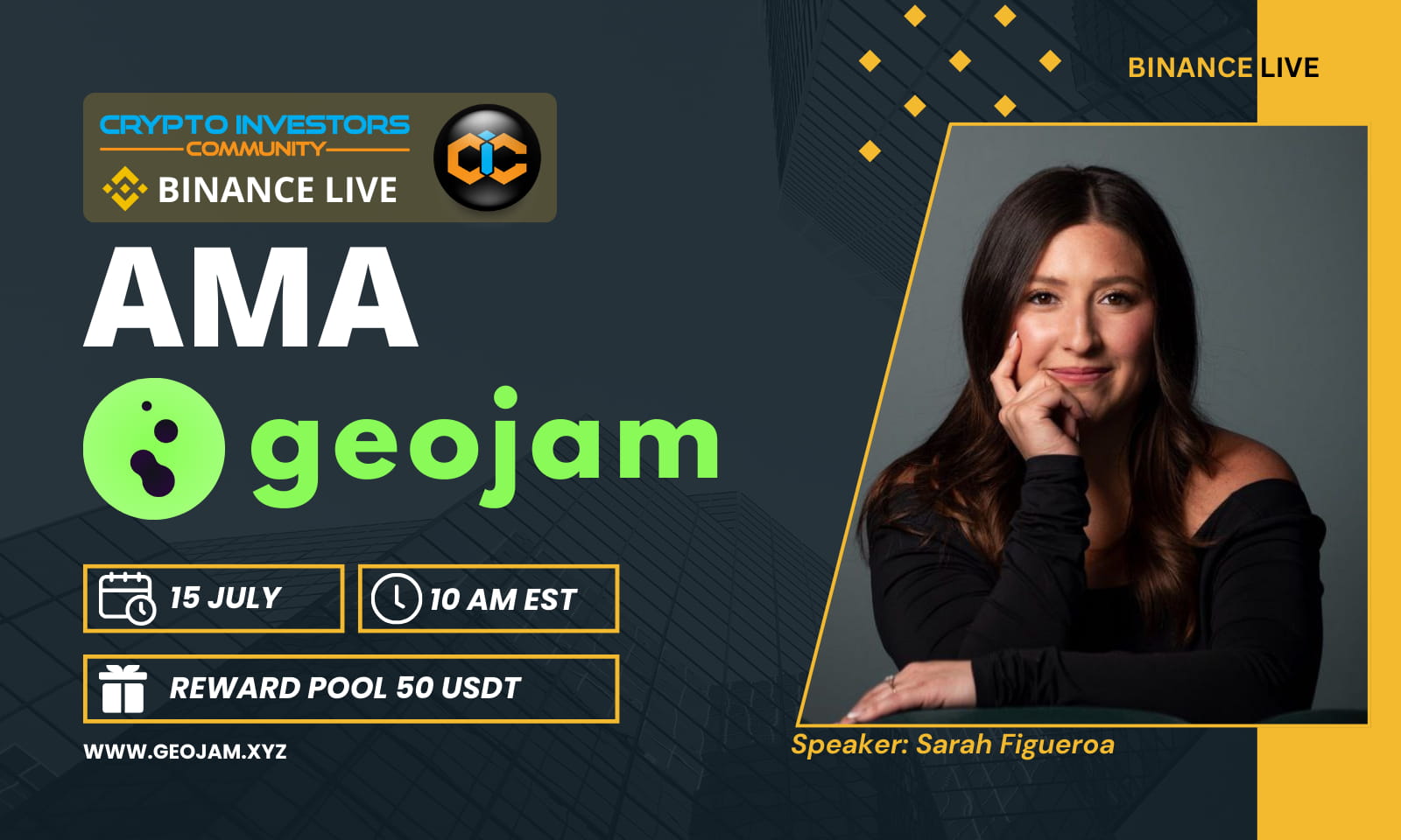 AMA Recap - [Geojam × C. I. Community] 100$ Crypto Boxes