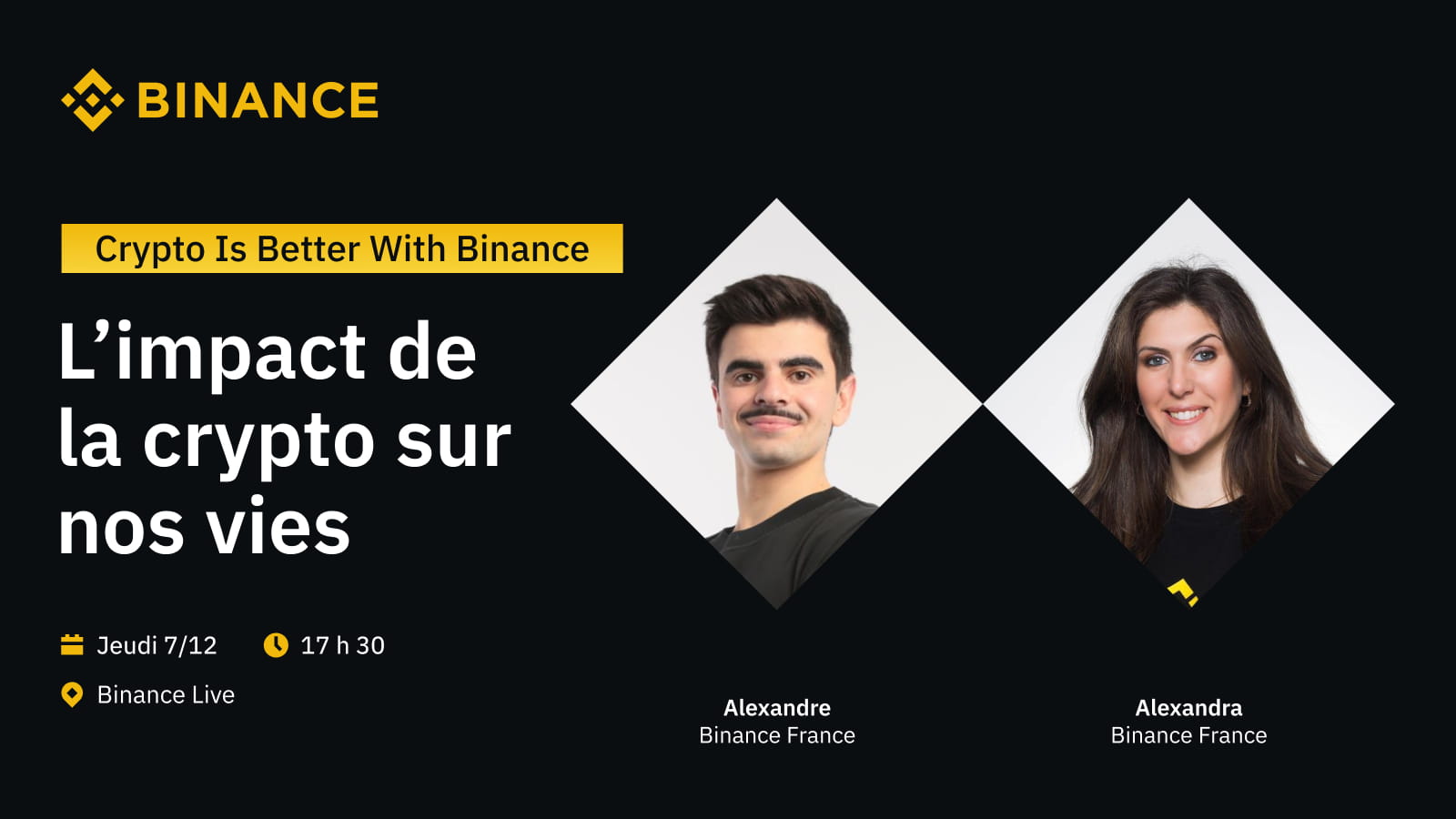 Crypto Is Better With Binance : Comment la crypto impacte nos vies ?