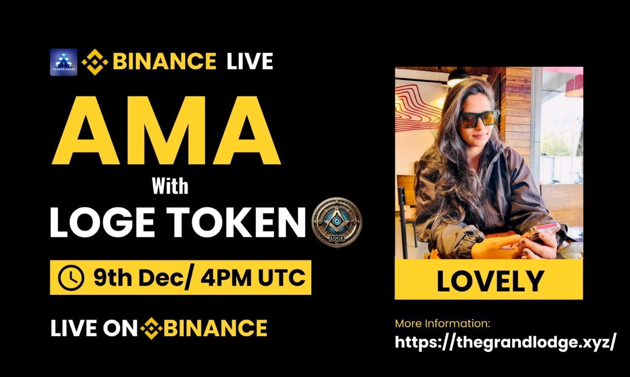 Crypto Axion <> Loge Token Live AMA 50$ USDT Giveaway