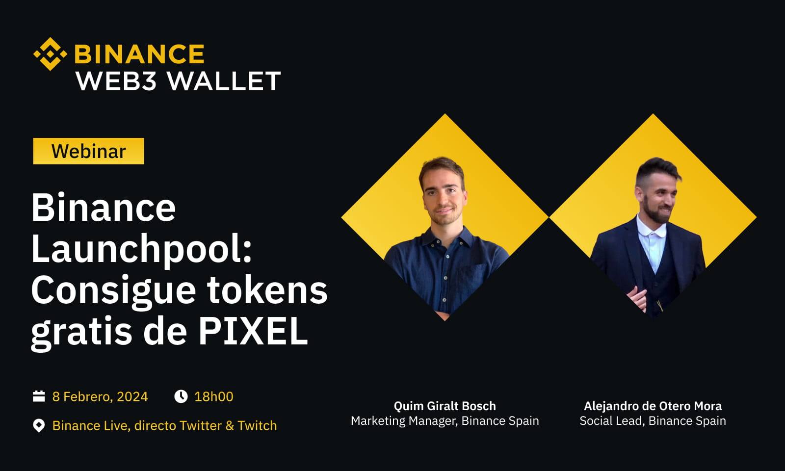 Nuevo Binance Launchpool: Cómo conseguir tokens gratis de $PIXEL