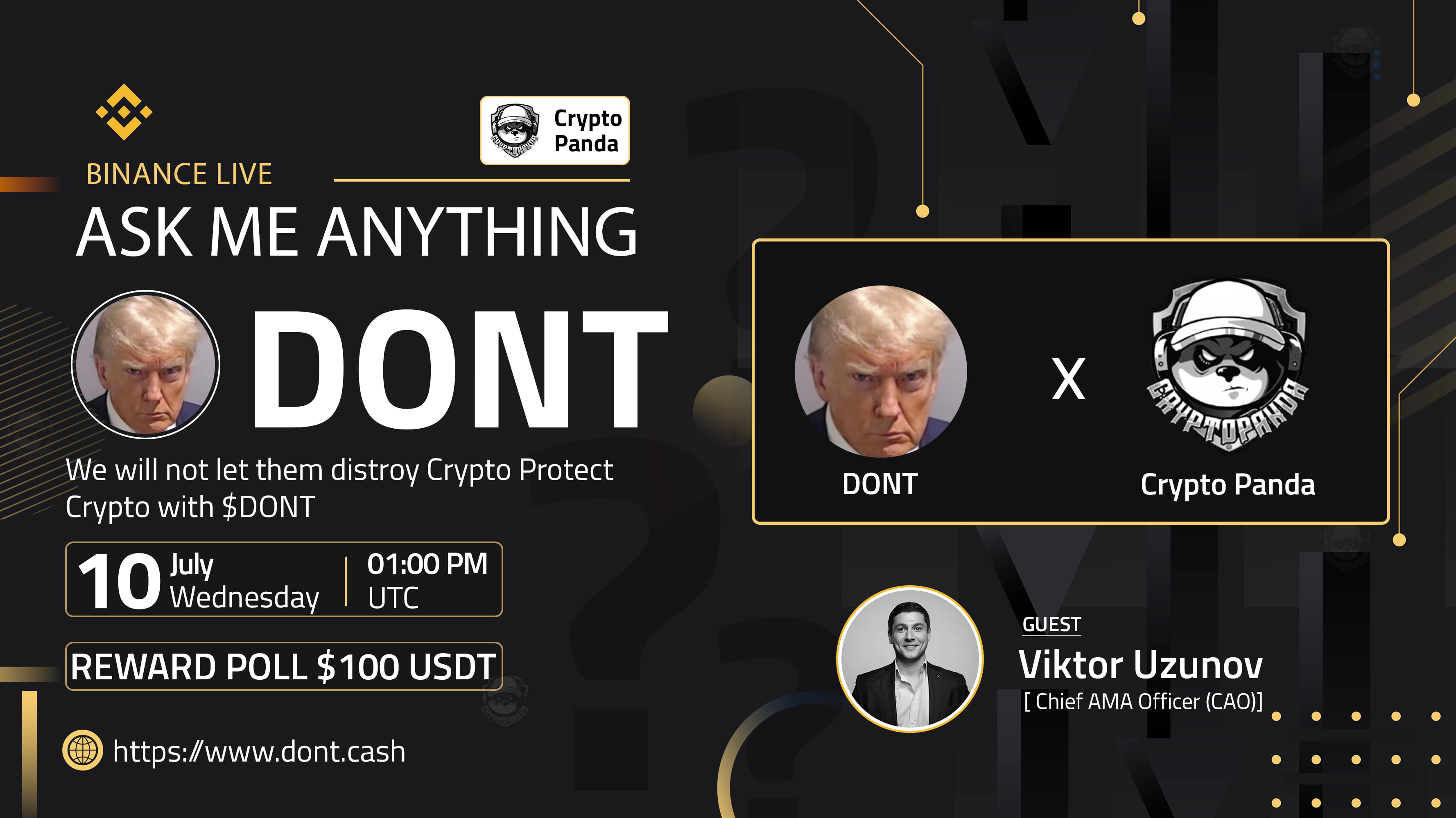 Crypto Panda presents AMA with Dont