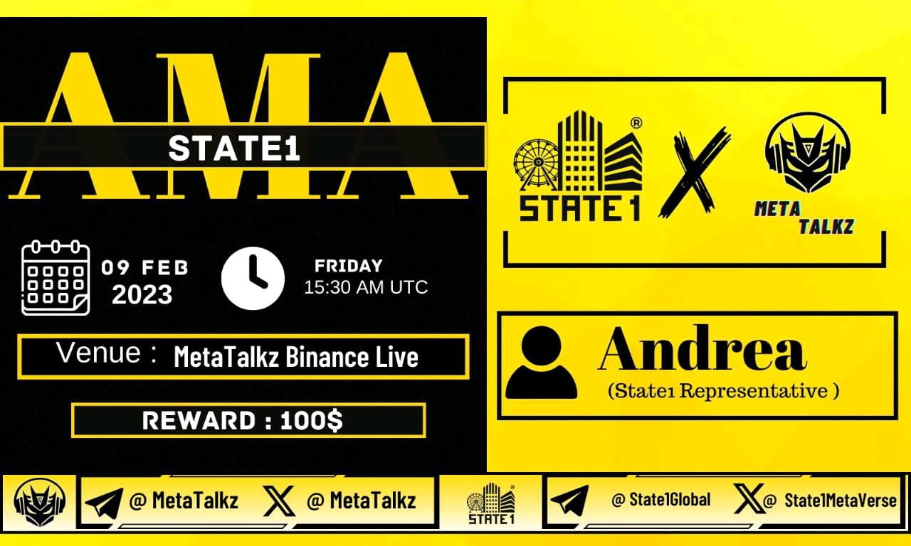 Meta Talkz AMA with STATE1