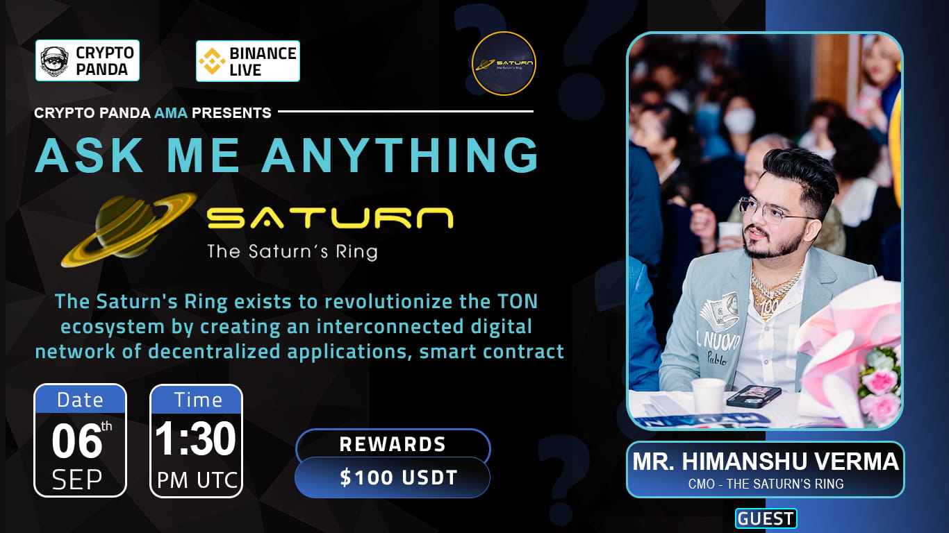 Crypto Panda presents AMA with The Saturn’s Ring