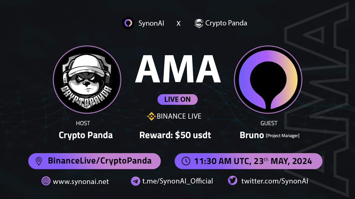 Crypto Panda presents AMA with SynonAI