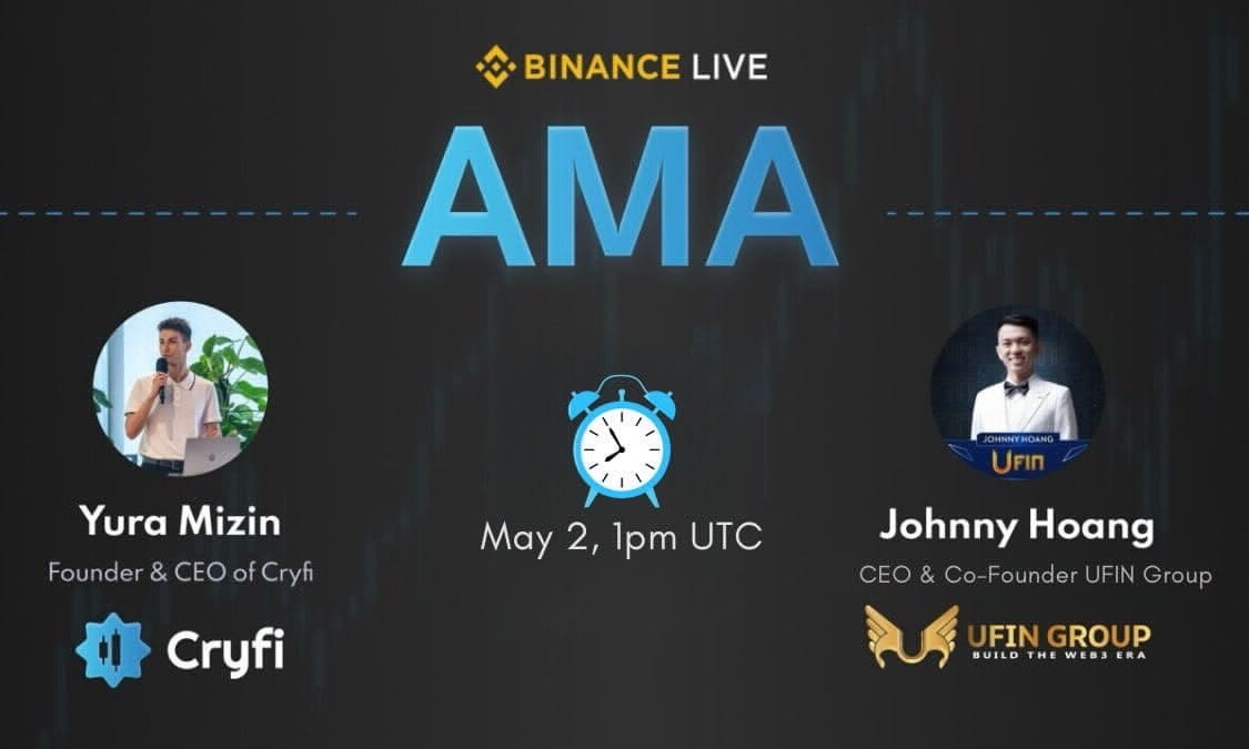 AMA - BLOCKCHAIN TALK with CRYFI and UFIN GROUP