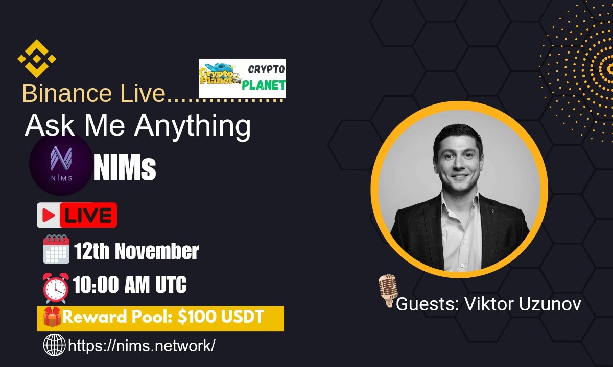 Crypto Planet Binance Live AMA with NIMs