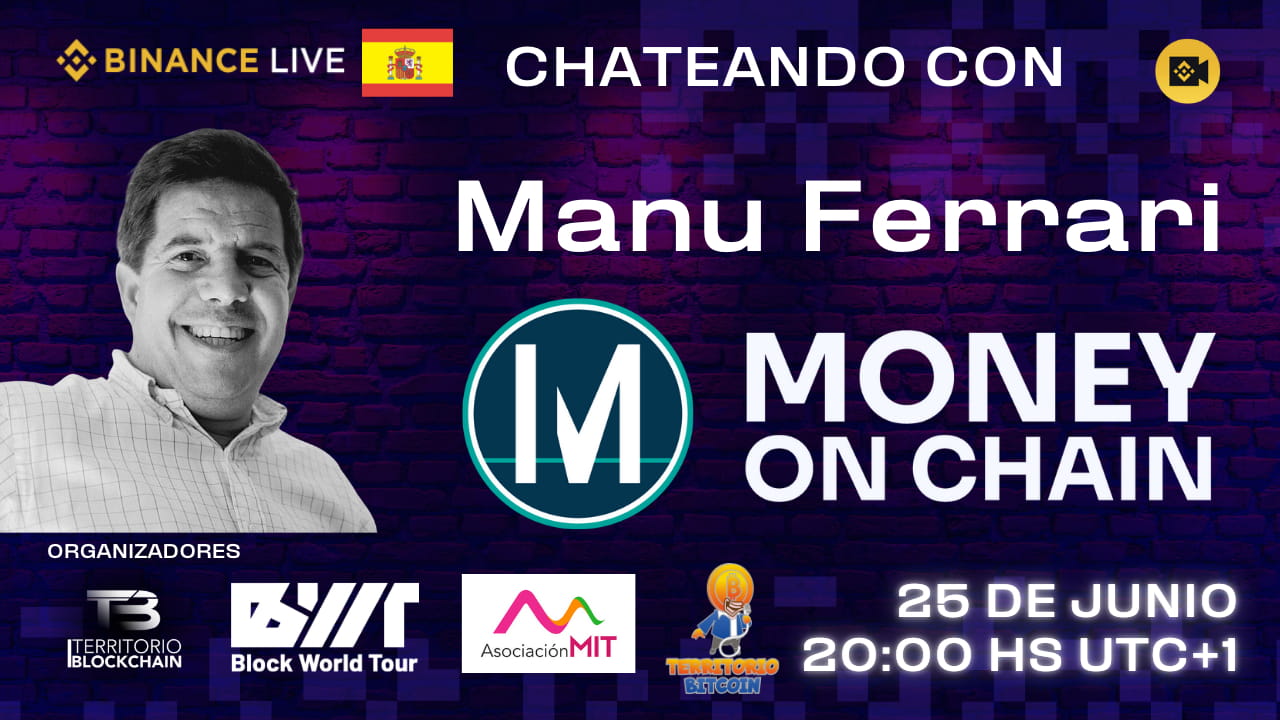 Conoce Money on Chain con su co-fundador Manu Ferrari