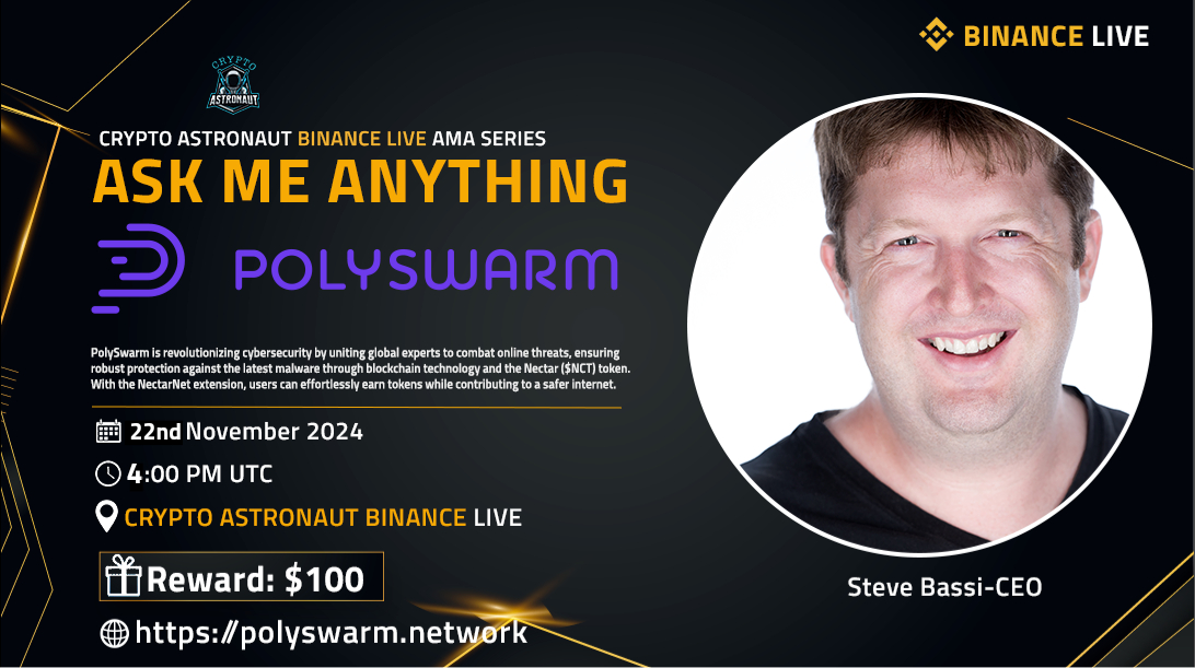 Crypto Astronaut Host AMA With Polyswarm