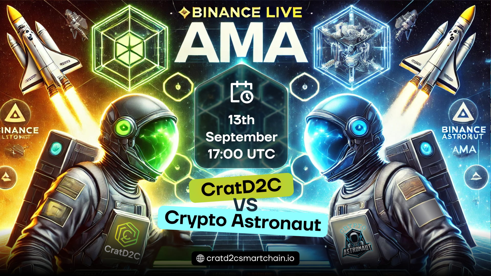 Crypto Astronaut Host AMA With CratD2C