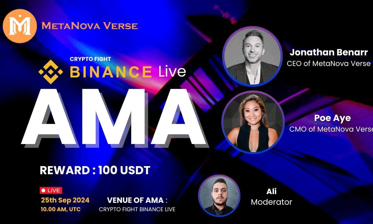 Crypto Fight AMA With "MetaNova Verse" || Reward 100$ USDT