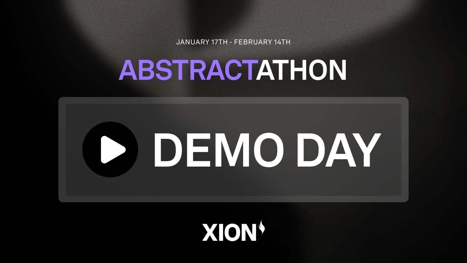  XION ABSTRACTATHON Demo Day