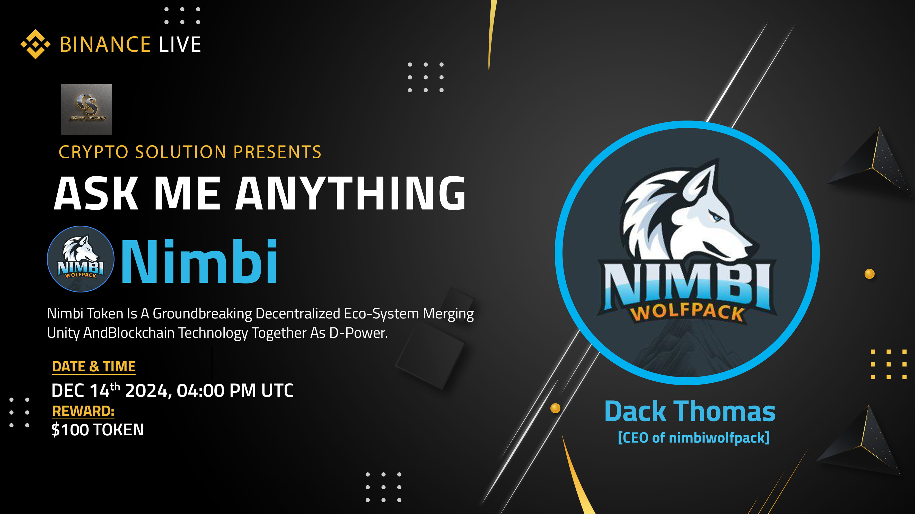 AMA - Crypto Solution <> Nimbi