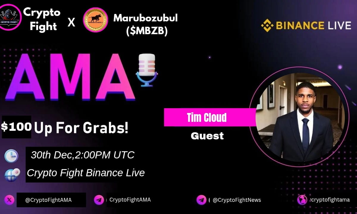 Crypto Fight Binance Live AMA With Marubozubull" || Reward : 100$ USDT