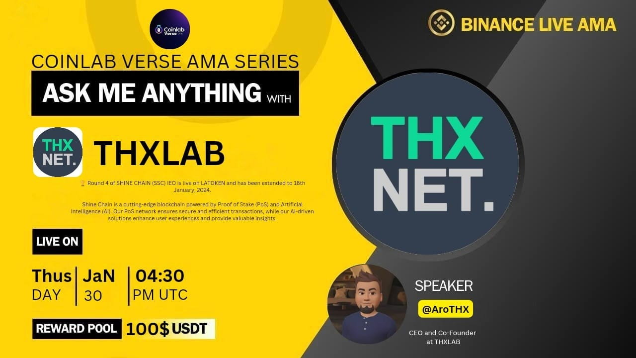 Binence Live AMA With THXLAB