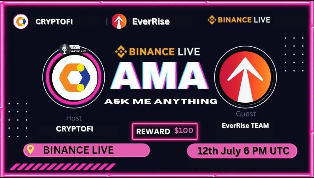 CRYPTOFI BINANCE LIVE AMA <> EVERRISE