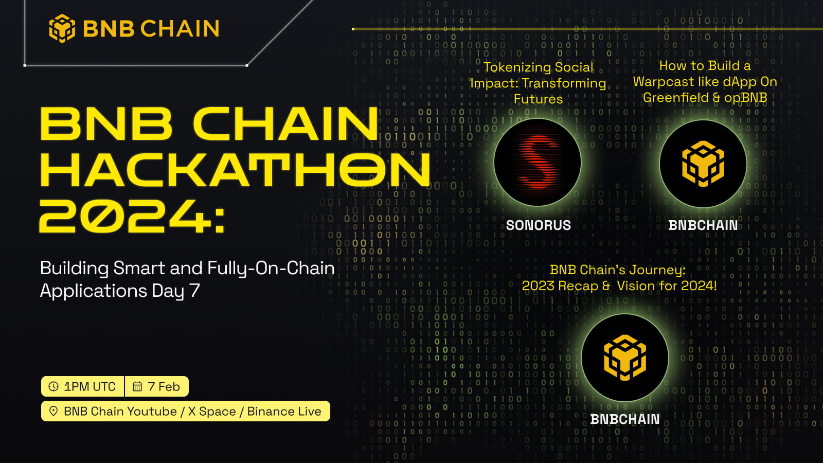 BNB Chain 2024 Q1 Hackathon Workshop Day 7