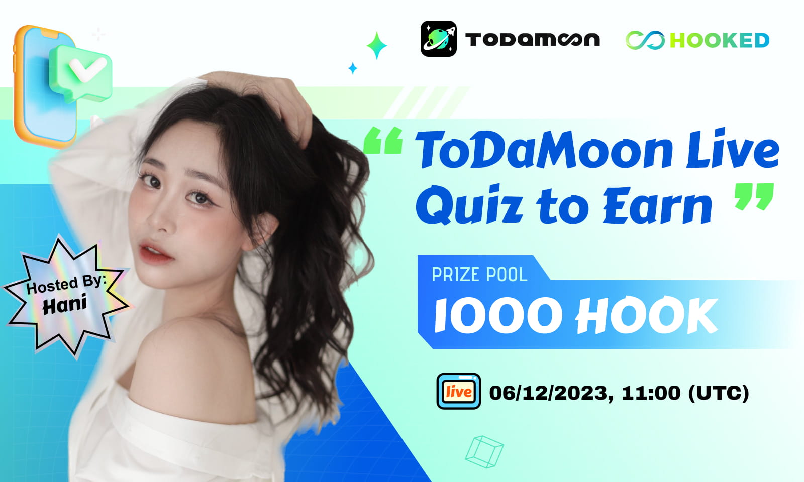 ToDaMoon Quiz-to-Earn Gameshow - 83th Livestreaming