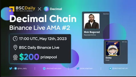 Decimal AMA #2 BSC AMA Recap